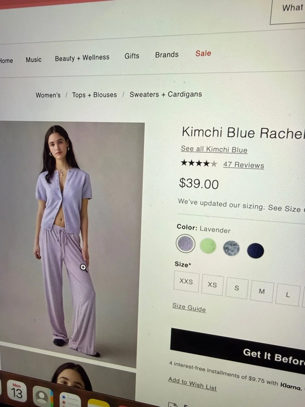 Kimchi Blue Rachel Short Sleeve Cardigan - Picture 11 of 13